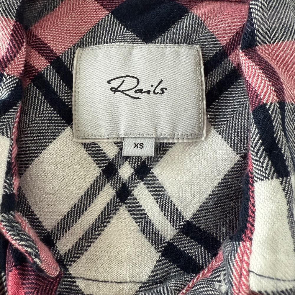 Rails Women's Hunter Button-Up Shirt Size Xs - image 4